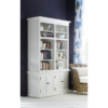 Halifax White Painted Double Display Unit 3