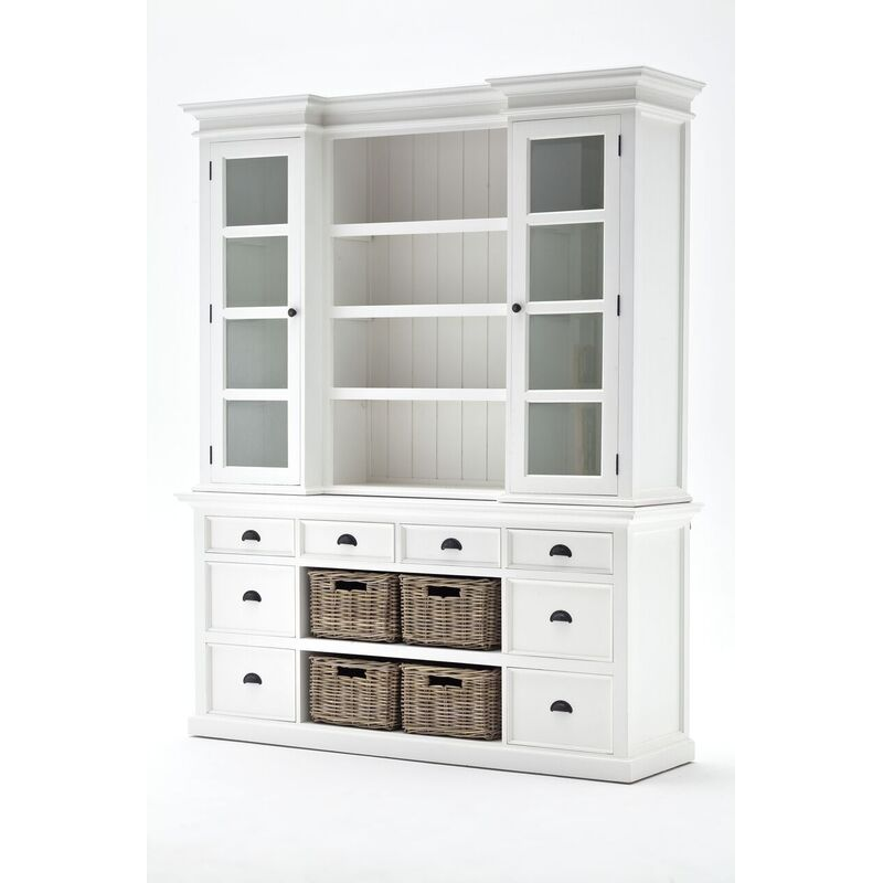 Halifax White Painted Large Hutch Unit Dining Furniture FADS