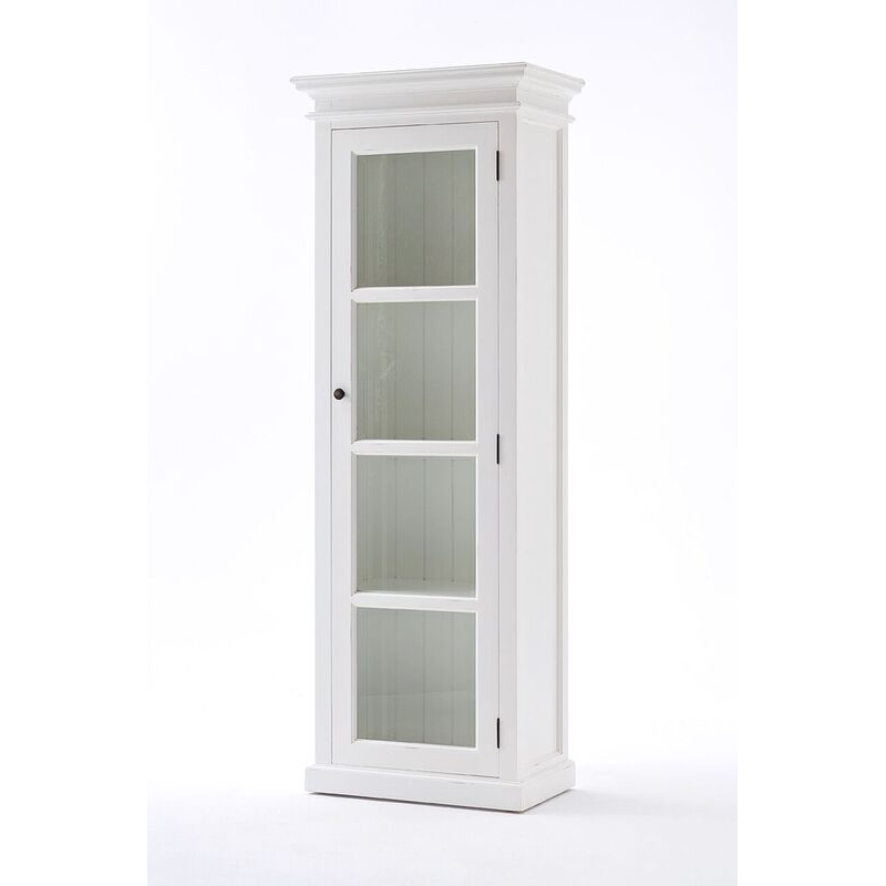 Halifax White Painted Single Display Unit Dining Furniture FADS