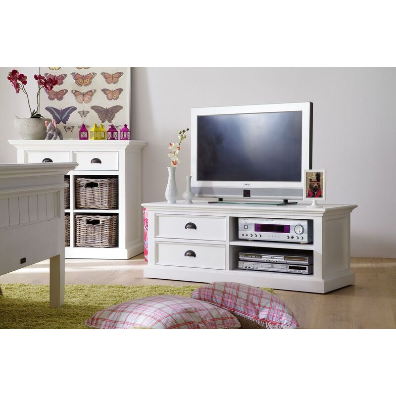 Halifax White Painted TV Unit
