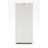 Halifax White Painted Tall Display Cabinet 3