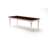 Provence Accent White Distressed Finish Dining Table 1