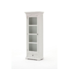 Provence White Painted Glass Cabinet 3