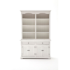 Provence White Painted Hutch Cabinet 4
