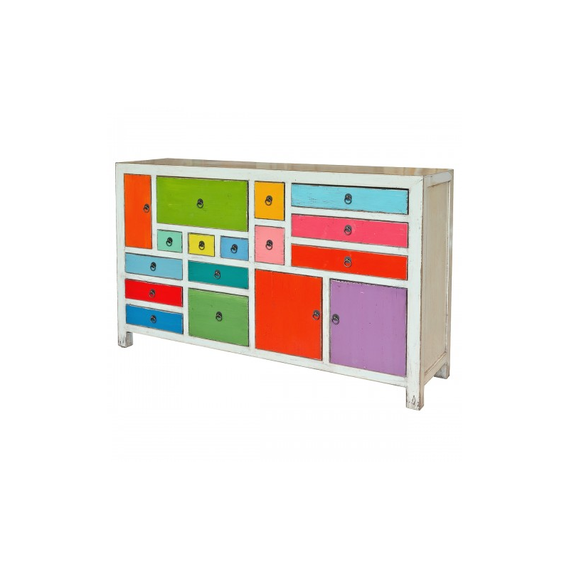 Farbig Multicoloured Sideboard
