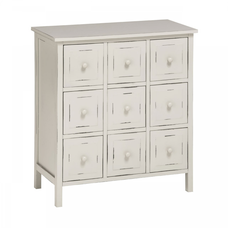 Chatelet Cream 9 Drawer Cabinet