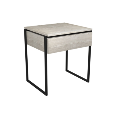 Federico Weathered Oak Side Table