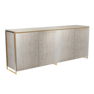 Federico Weathered Oak Sideboard 2