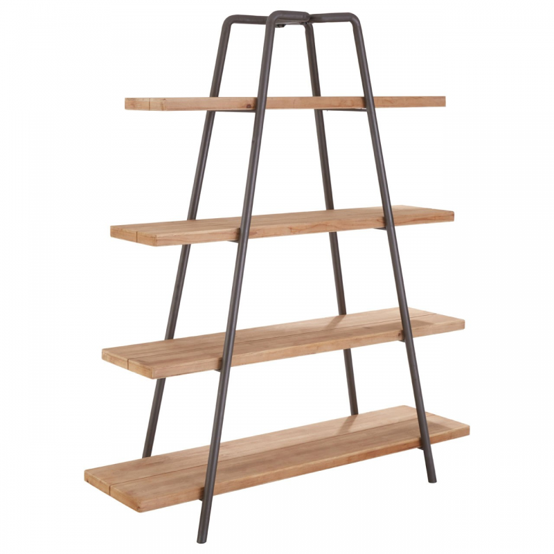 Trinity 4 Tier Wooden Shelf Unit Office Furniture FADS