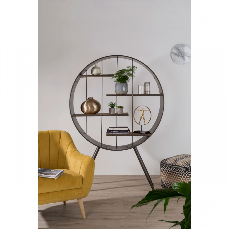 Round standing shelf deals