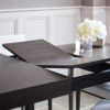 Fitzroy Charcoal Oak Extending Dining Table 3