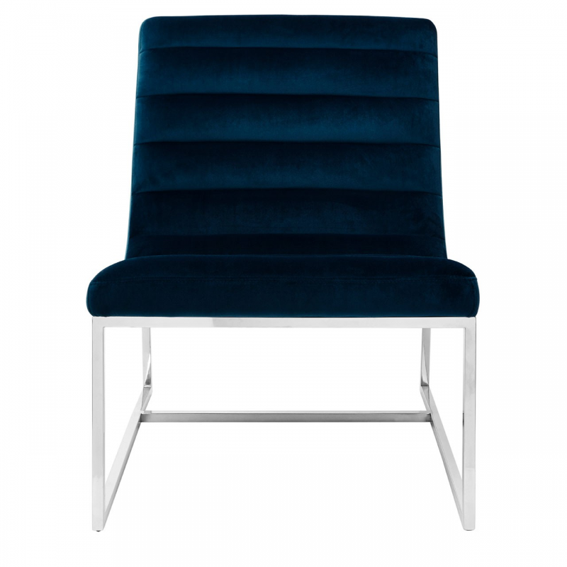 Navy blue discount cocktail chair