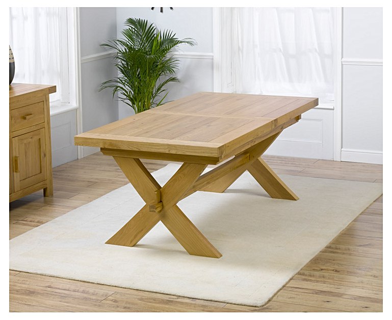 Avignon 200 cm Solid Oak Dining Table Dining Tables FADS