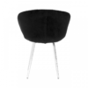Vogue Black Velvet Dining Chair 2