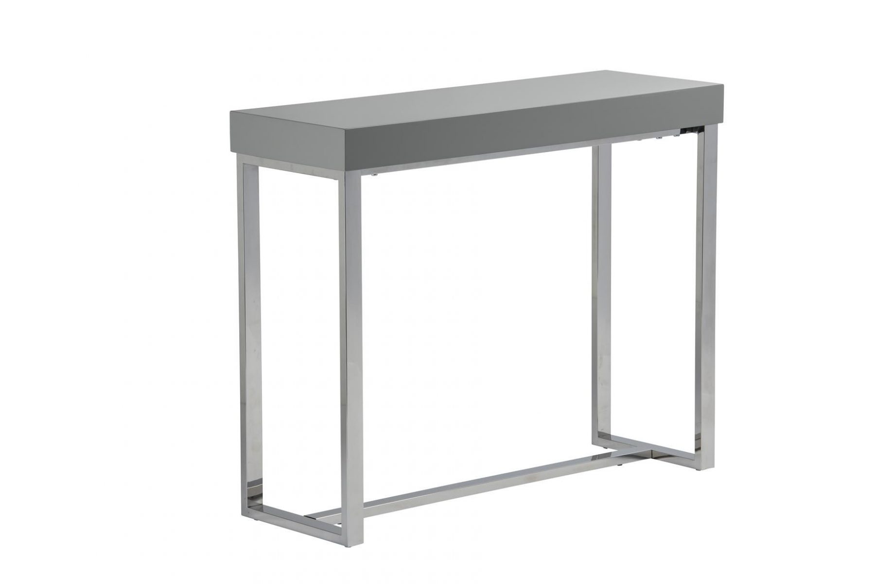 Franklyn White High Gloss Console Table Living Furniture FADS