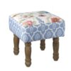 Pretty Floral Footstool