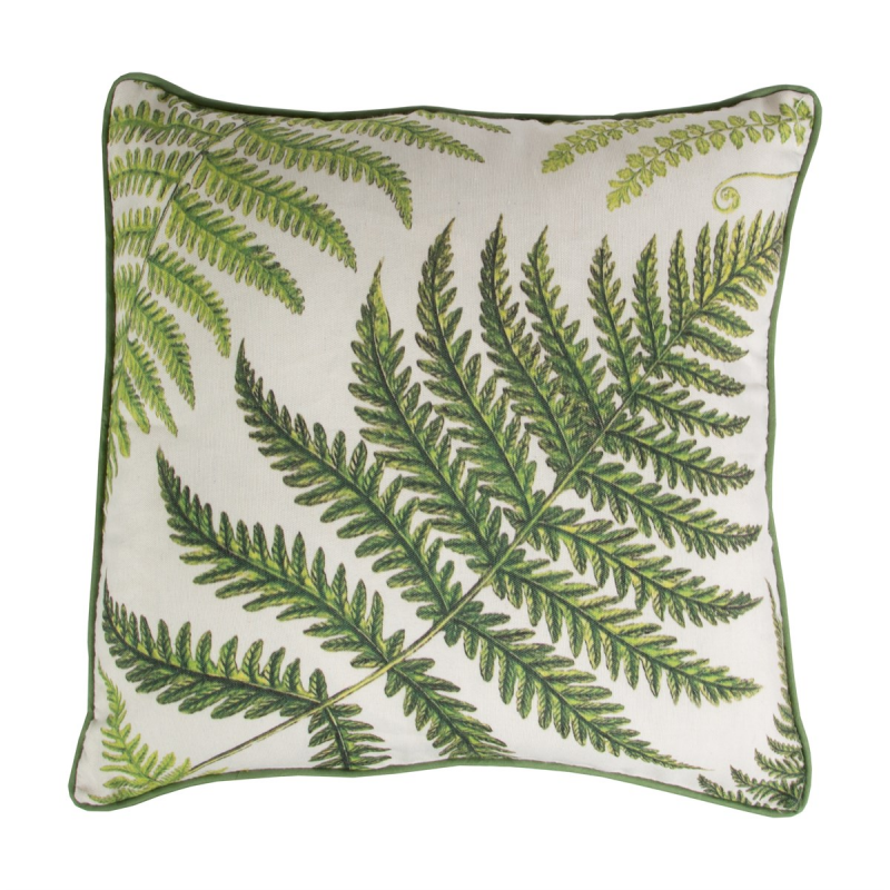Botanical Fern Print Cushion
