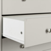 Florence 6 Drawer Soft Grey Chest 2