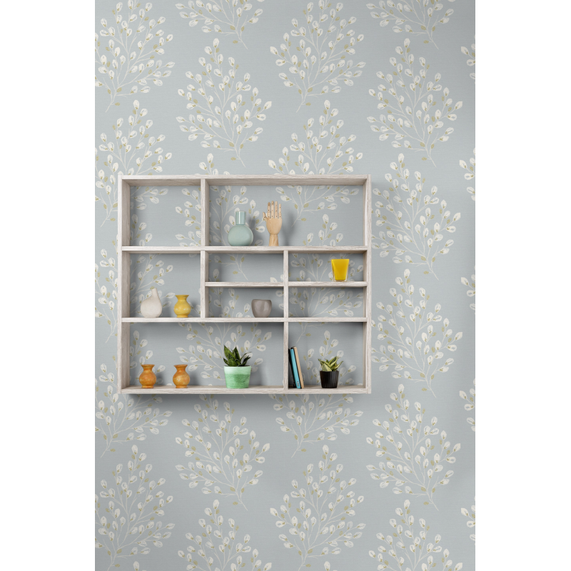 Grandeco Willow Teal Wallpaper