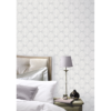 Grey Leaf Patterned Wallpaper | Wallpaper | FADS