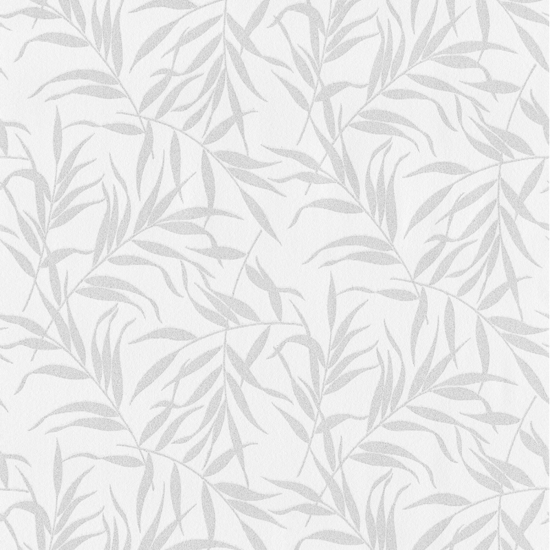 Lacantara Silver Leaf Wallpaper | Wallpaper | FADS