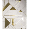 Metallic Gold Geometric Wallpaper