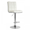 Tavor White Faux Leather Bar Chair 2