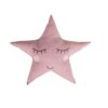 Polka Dot Pastel Pink Star Cushion