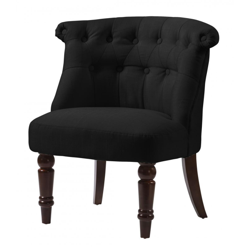 Alderwood Black Fabric Chair - Chairs and Seating | FADS