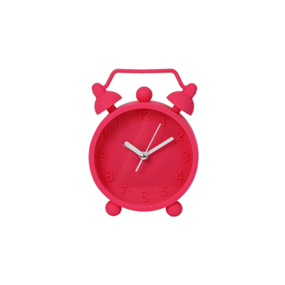 pink clock