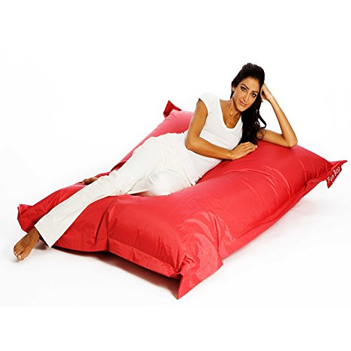 Red Memory Foam Bean Bag