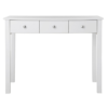 Florence White Package Dressing Table + Stool + Mirror