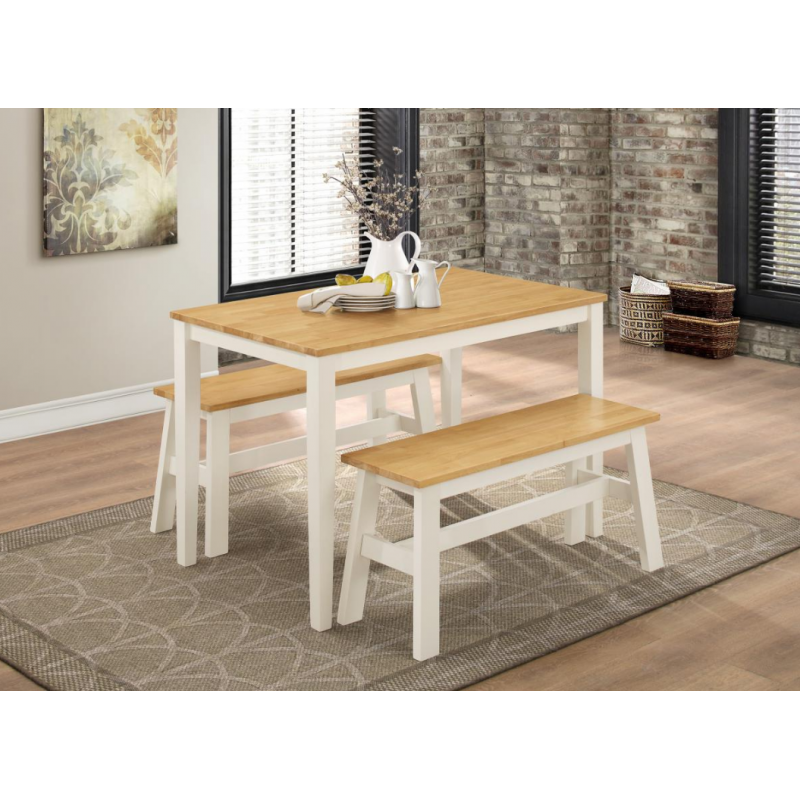 Washington Dining Set with 2 Benches