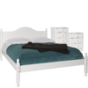 Scandi White Bedside - Bedside - Double Bed package