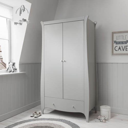 grey nursery wardrobe
