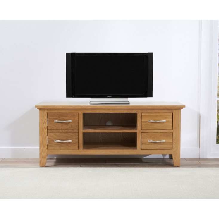 Cambridge oak shop tv unit