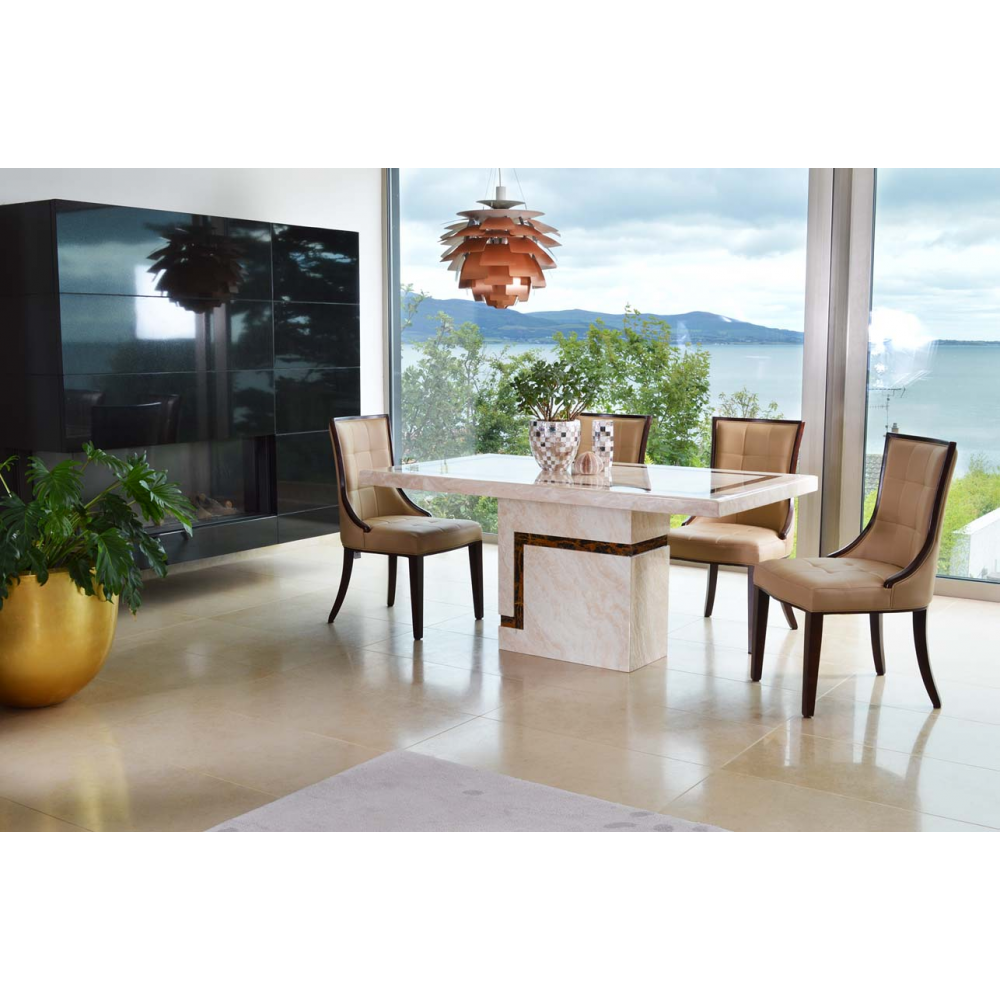 Filippo Dining Table 1800 4 Seater Marble Fads Co Uk Filippo Dining Table 1800 4 Seater Marble Fads Co Uk