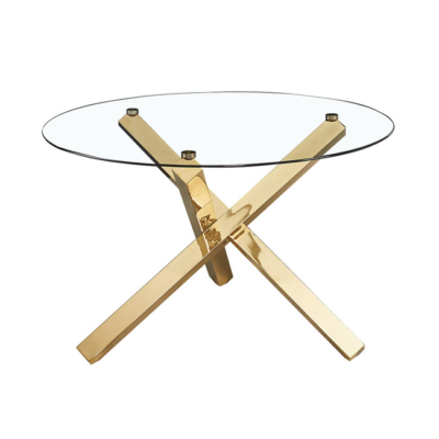 Capri Glass Top Dining Table