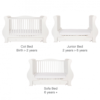 louis cot bed white 2
