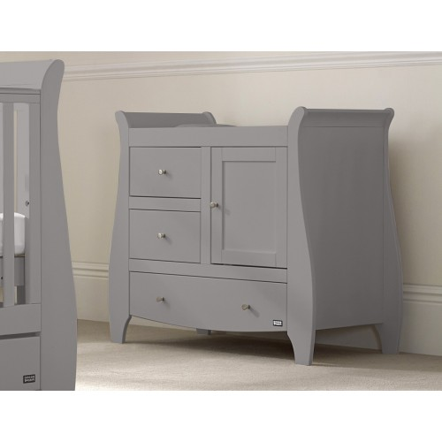 Lucas Katie Chest Changing Unit Cool Grey