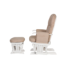 reclining chair white cream 2