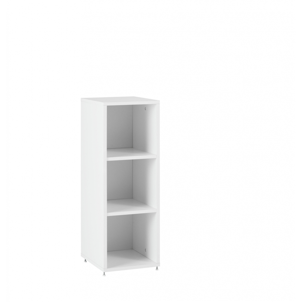 Augustin Small White Wooden Bookcase Nursery Storage FADS