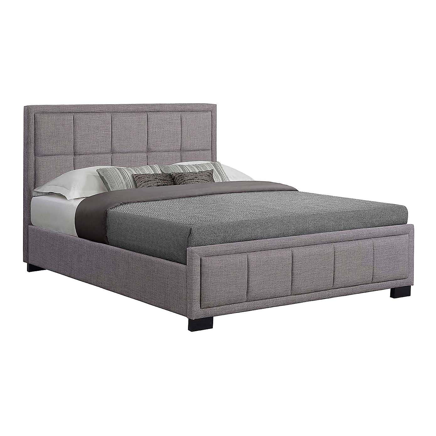 Hampshire Ottoman Bed Frame Crushed Velvet (Various Colours Available) (Bed Colour: Grey, Bed Size: Small Double) Hampshire Ottoman Bed Frame Crushed Velvet (Various Colours Available) (Bed Colour: Grey, Bed Size: Small Double)