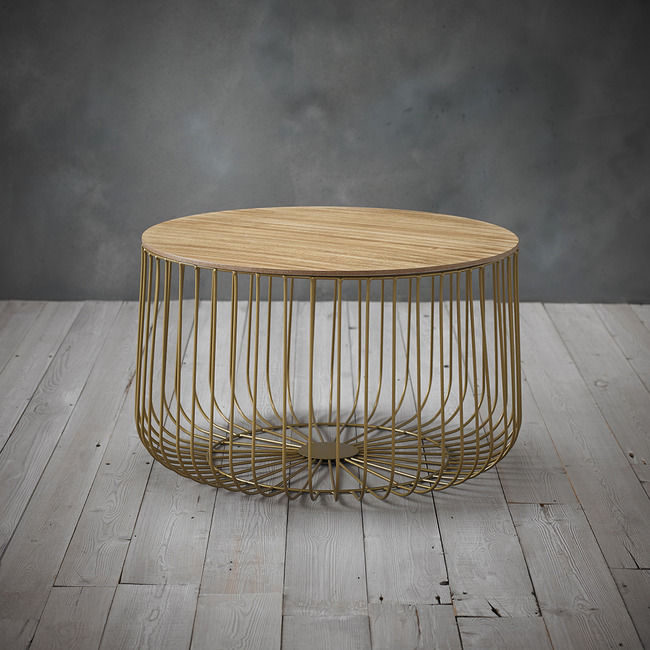cage end table