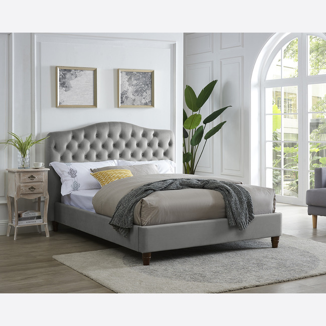 Sorrento Kingsize Bed Cappuccino LifeStyle