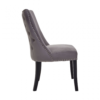 kensington townhouse dark grey dining chair side