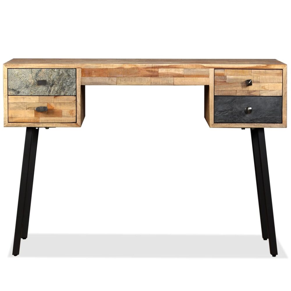 turais_rustic_4_drawer_unique_design_wooden_reclaimed_teak_&_steel_legs_desk_5