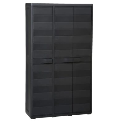 elnath_black_garden_storage_cabinet_with_4_shelves__1