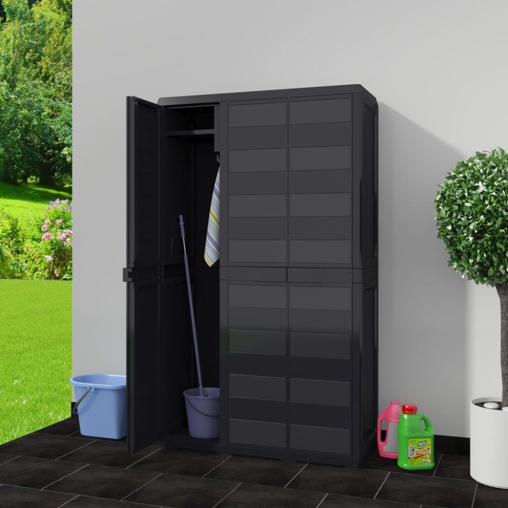 elnath_black_garden_storage_cabinet_with_4_shelves__2