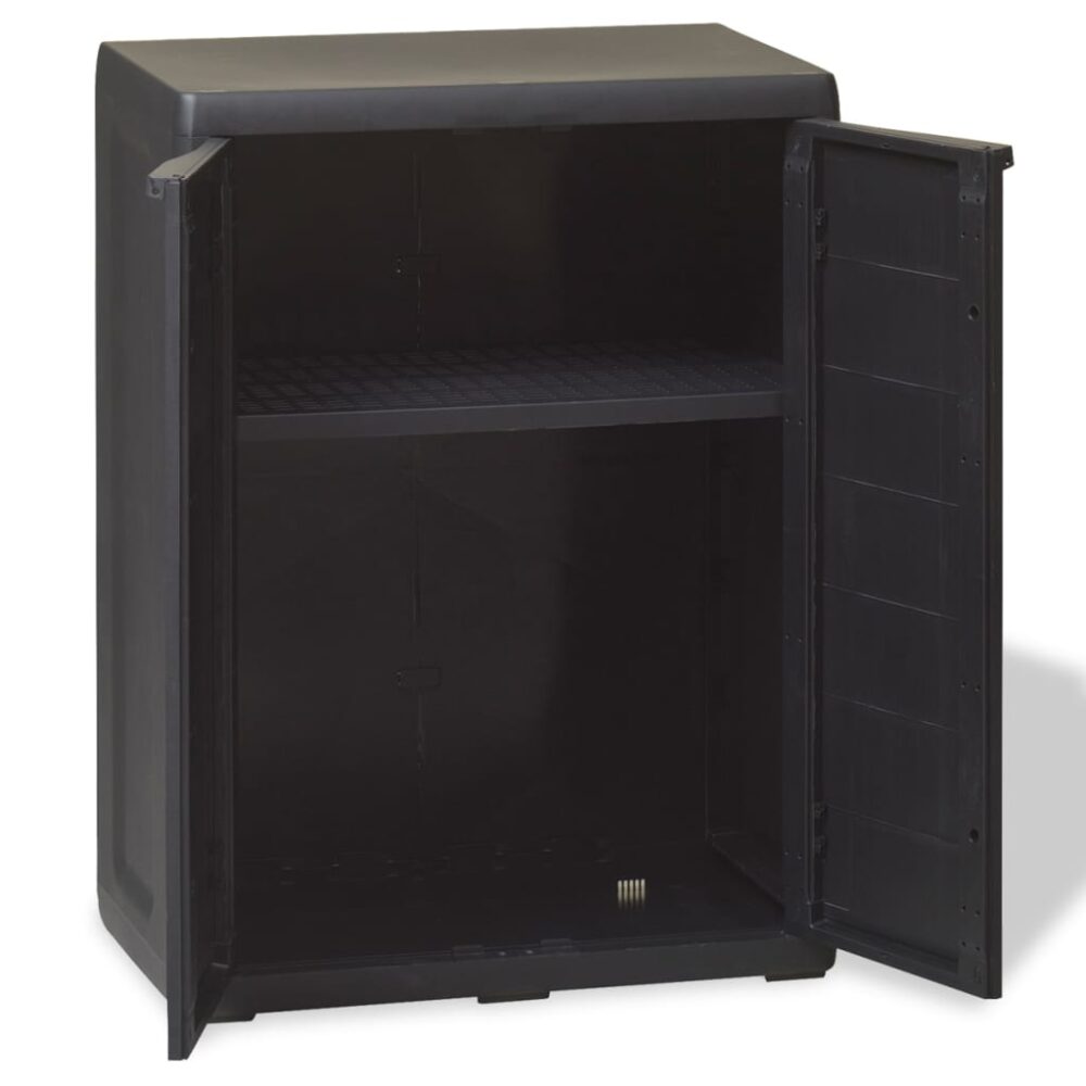 becrux_garden_storage_cabinet_with_1_shelf_-_black_6